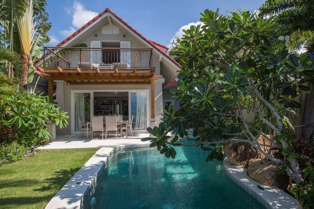 Beachfront Villa Charmant With Private Pool Ko Samui Exterior foto